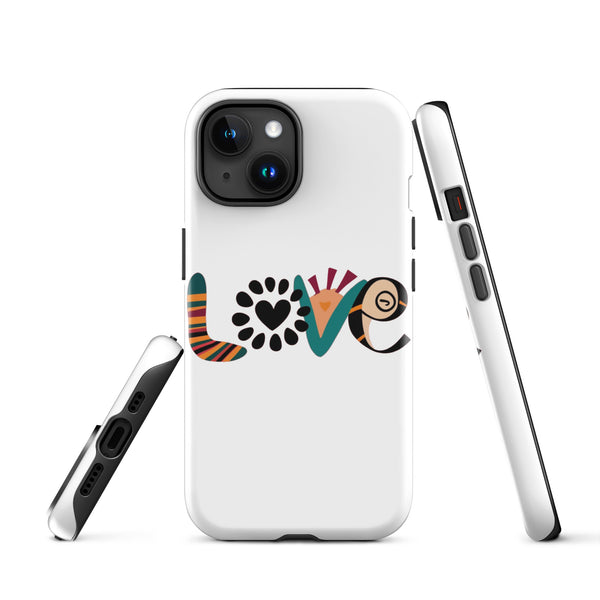 "Love" Tough Case for iPhone®