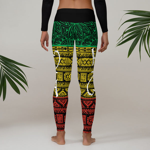 I REP (Rasta) Leggings