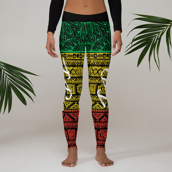I REP (Rasta) Leggings